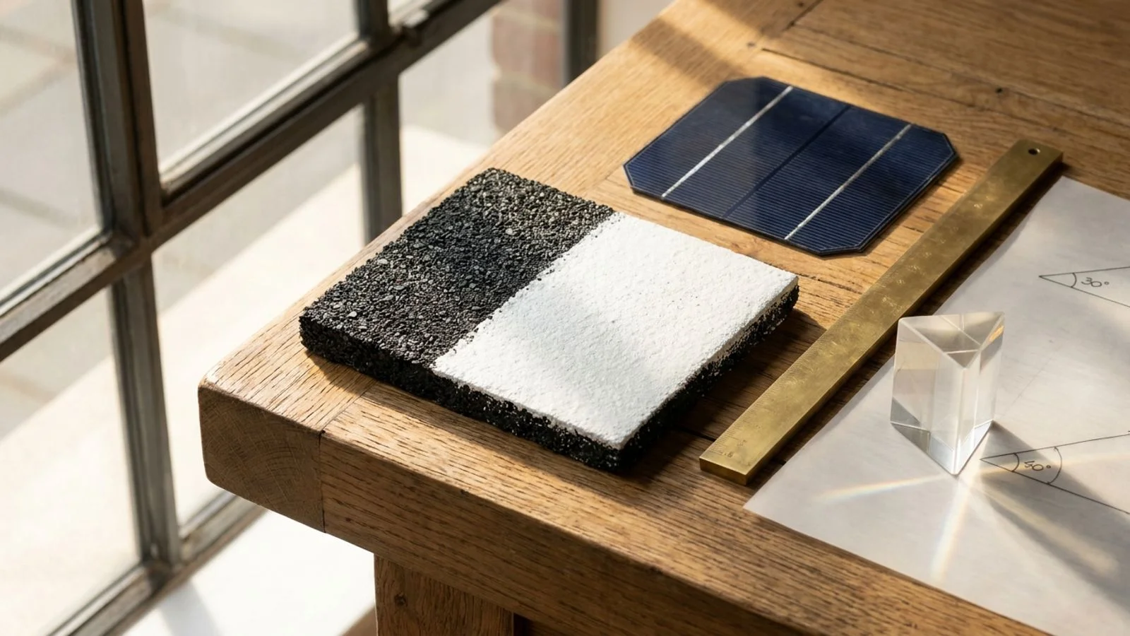 Toiture blanche ou panneaux solaires : que faire de la surface du toit